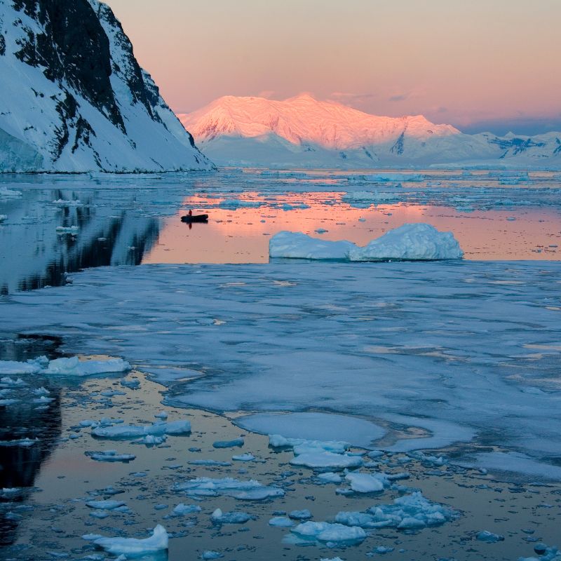 The Weddell Sea Antarctic Peninsula