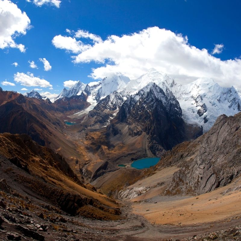 Huayhuash routes