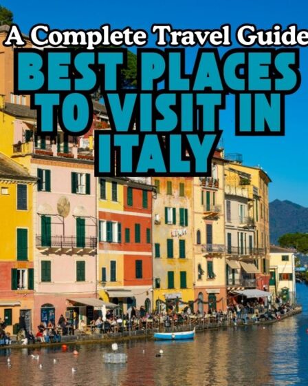 Best Places to Visit in Italy