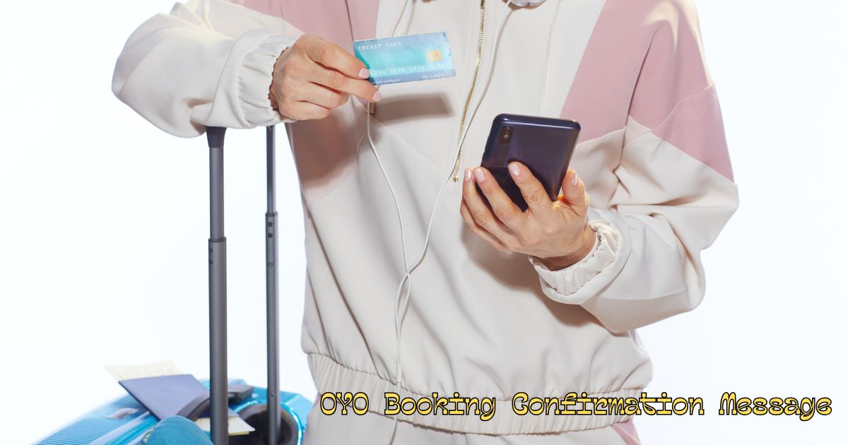 OYO Booking Confirmation Message